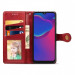 Фото Шкіряний чохол-книжка GETMAN Gallant (PU) для ZTE Blade V2020 Smart (Червоний) в маназині vchehle.ua