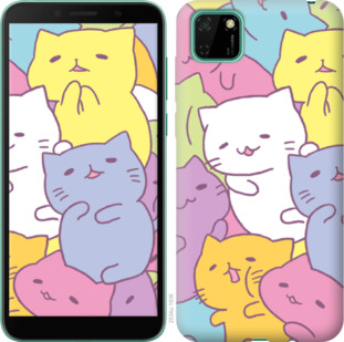 

Чехол Котики для Huawei Y5p 936612