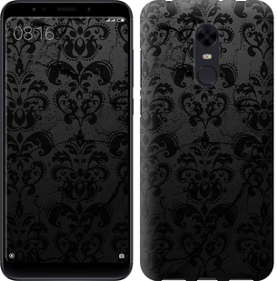 

Чехол узор черный для Xiaomi Redmi 5 Plus 648059