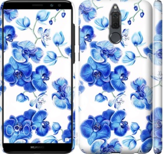 

Чехол Голубые орхидеи для Huawei Mate 10 Lite 725287