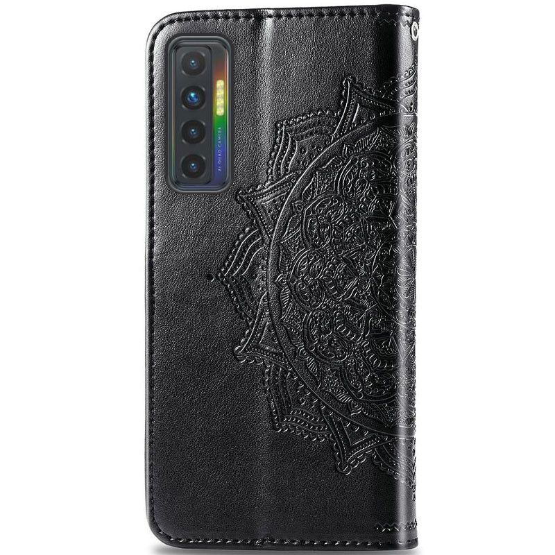 Фото Кожаный чехол (книжка) Art Case с визитницей для TECNO Camon 17P (Черный) в магазине vchehle.ua