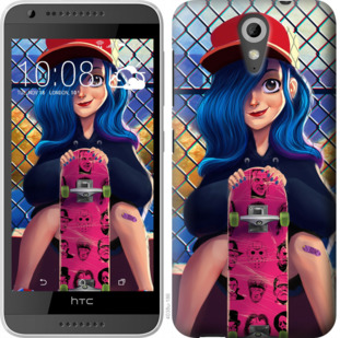 

Чохол Прикольна дівчинка зі скейтбордом на HTC Desire 620G 924157
