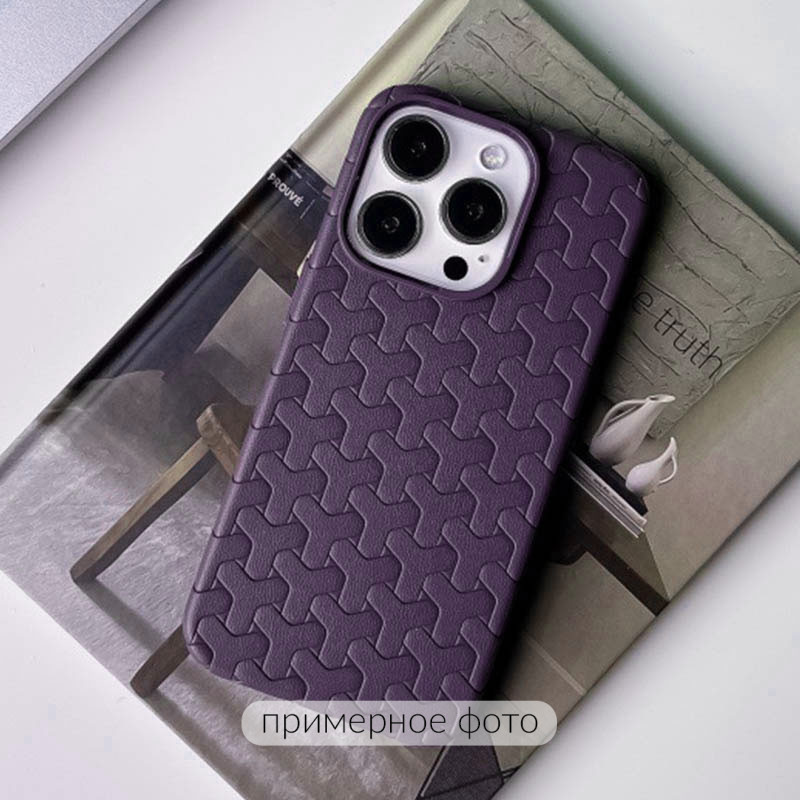 Фото Чехол TPU Weaving для Apple iPhone 15 (6.1") (Purple) в магазине vchehle.ua