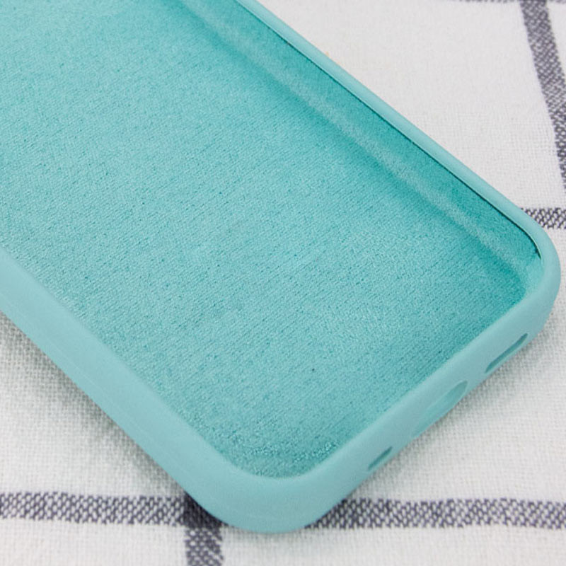 Чехол Silicone Case Full Protective (AA) NO LOGO для Apple iPhone 14 Pro (6.1") (Бирюзовый / Marine Green) в магазине vchehle.ua