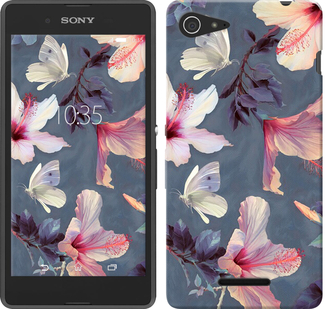 

Чохол Намальовані квіти на Sony Xperia E3 D2202 596302