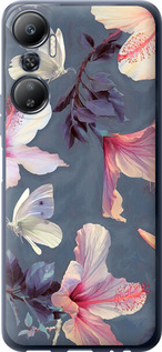

Чехол Нарисованные цветы для Infinix Hot 20 1696110