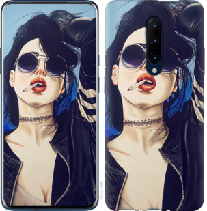 

Чехол Девушка на стиле для OnePlus 8 916460
