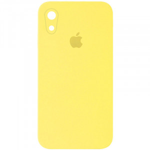 Чохол Silicone Case Square Full Camera Protective (AA) на Apple iPhone XR (6.1")