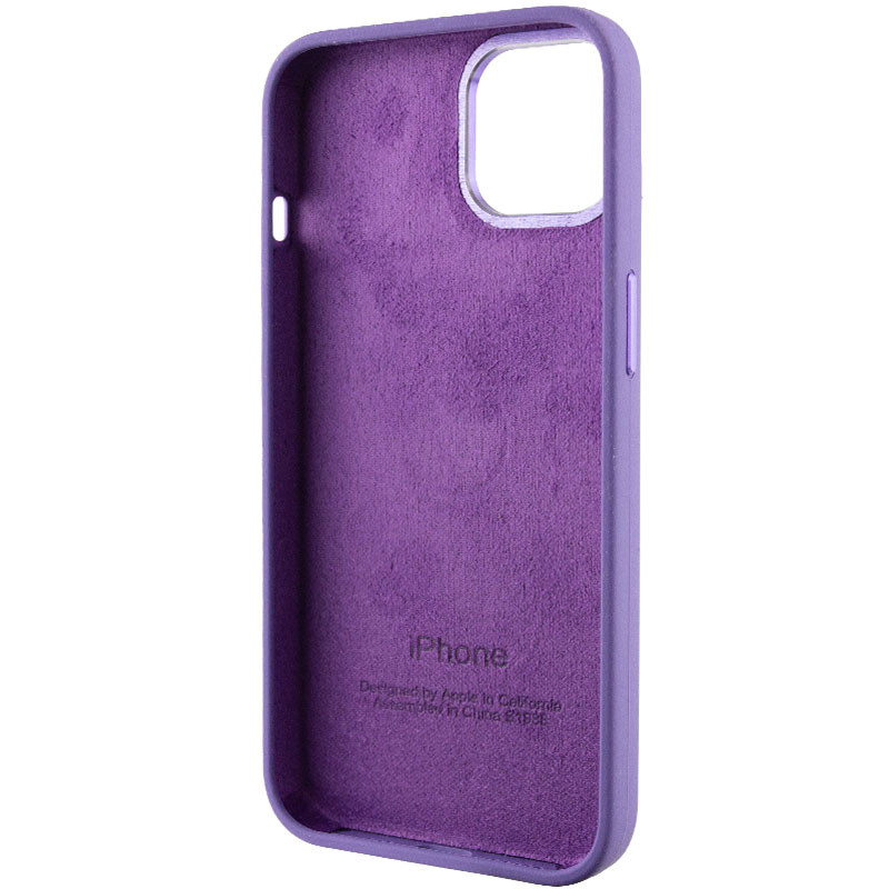 Купити Чохол Silicone Case Metal Buttons (AA) на Apple iPhone 12 Pro Max (6.7") (Фіолетовий / Iris) на vchehle.ua