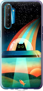 

Чехол Кот, нло, радуга, рыба для Realme XT 1403319