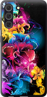 

Чехол Абстрактные цветы для Samsung Galaxy S21 FE 1634158