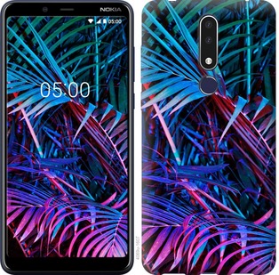 

Чехол Папоротник под ультрафиолетом для Nokia 3.1 Plus 689156