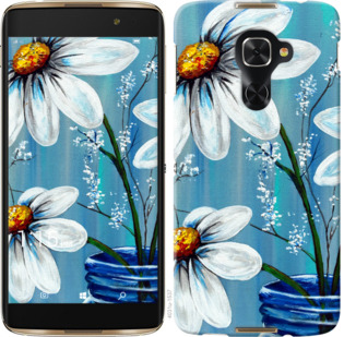 

Чехол Красивые арт-ромашки для Alcatel Idol 4 Pro 924261