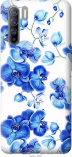 

Чехол Голубые орхидеи для Oppo A91 1085486
