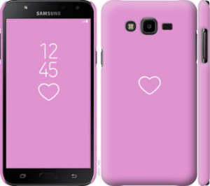 Чехол Сердце 2 для Samsung Galaxy J7 Neo J701F