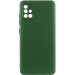 Чохол Silicone Cover Lakshmi Full Camera (A) на Samsung Galaxy A71 (Зелений / Dark green)