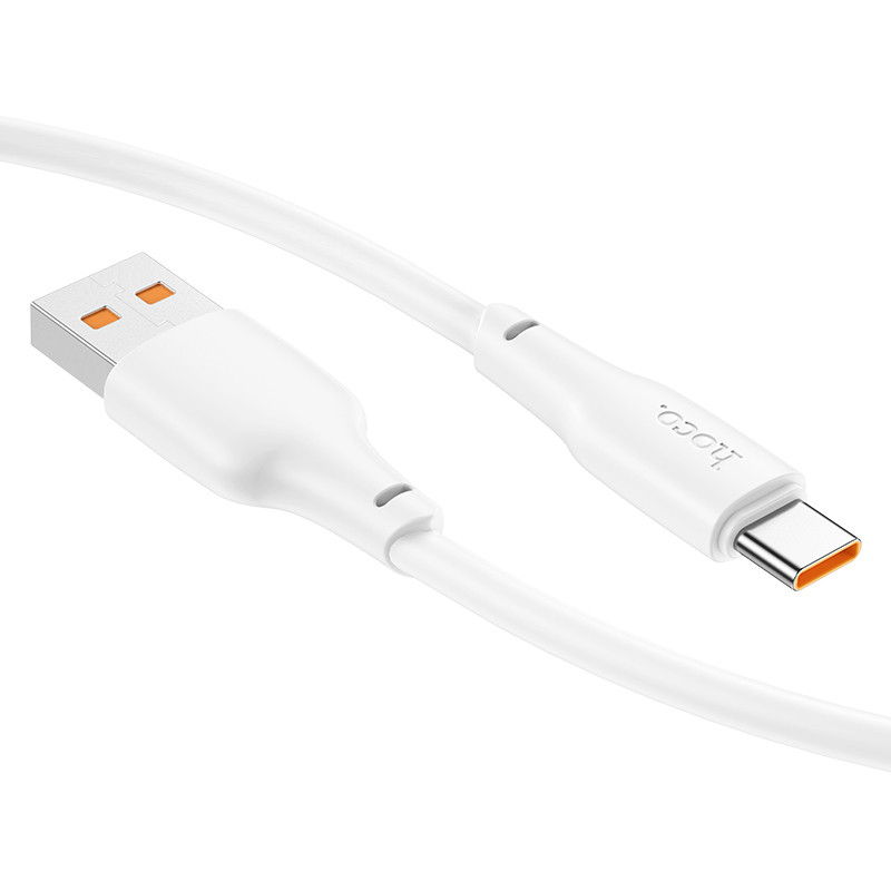 Заказать Дата кабель Hoco X93 Force USB to Type-C 27W (1m) (White) на vchehle.ua