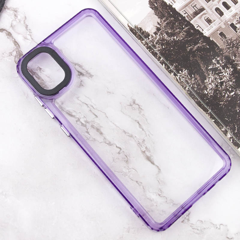 Фото Чохол TPU+PC Colorside на Samsung Galaxy A05 (Purple) на vchehle.ua