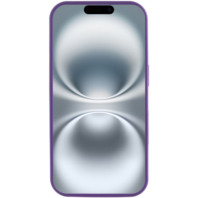 Фото Чохол Silicone Case Full Camera Protective (AA) на Apple iPhone 16e (6.1") (Фіолетовий / Elderberry) на vchehle.ua
