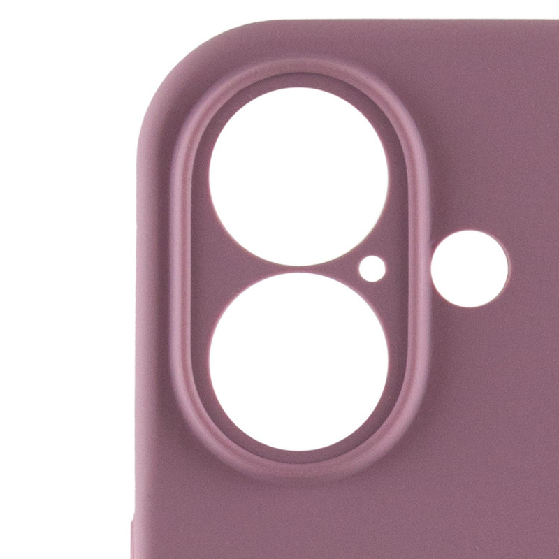 Чехол Silicone Case Full Camera Protective (AA) для Apple iPhone 16 (6.1") (Лиловый / Lilac Pride) в магазине vchehle.ua