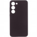 Чехол Silicone Cover Lakshmi Full Camera (AA) для Samsung Galaxy S23 (Шоколадный / Chocolate)