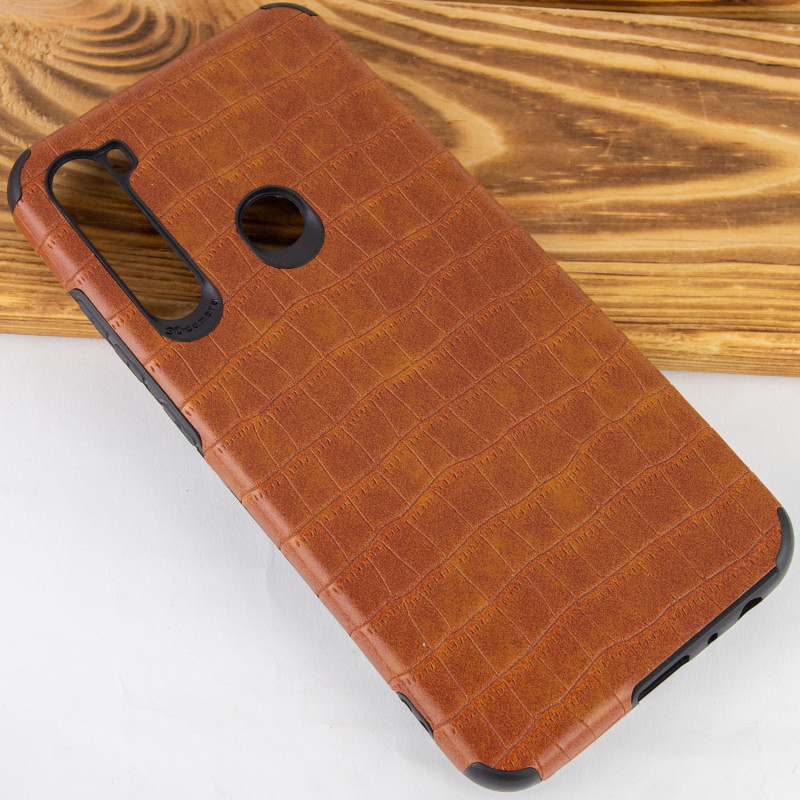 

Шкіряна накладка Epic Vivi Crocodile series для Xiaomi Redmi Note 8 (Світло коричневий) 872574