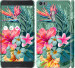 Чохол Тропічні квіти v1 на Asus Zenfone 3 Ultra ZU680KL