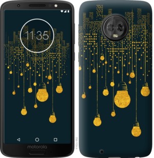 

Чехол Иллюстрация ночного города для Motorola Moto G6 763941