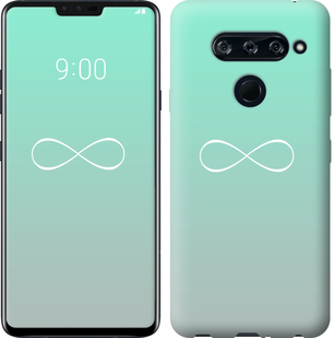 

Чехол Знак бесконечности для LG V40 ThinQ 690727