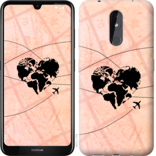 

Чехол Путешествуй для Nokia 3.2 795216