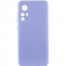 Чехол Silicone Cover Lakshmi Full Camera (AA) для Xiaomi Redmi Note 12S (Сиреневый / Dasheen)