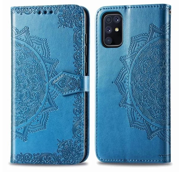 Купить Кожаный чехол-книжка Art Case с визитницей для ZTE Blade V2020 Smart (Синий) на vchehle.ua