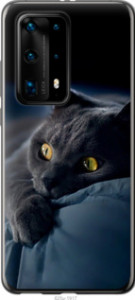 Чехол Дымчатый кот для Huawei P40 Pro Plus