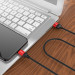 Дата кабель Borofone BX28 Dignity USB to Lightning (1m) (Червоний) в магазині vchehle.ua