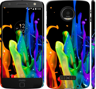 

Чохол бризки фарби на Motorola MOTO Z 381514
