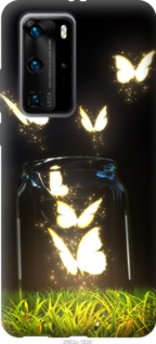 Чехол Бабочки для Huawei P40 Pro Plus
