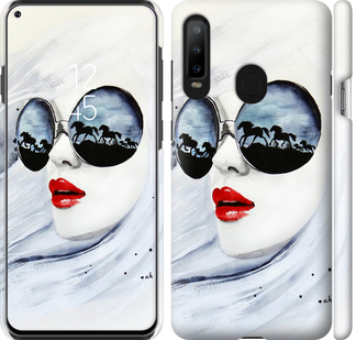 

Чехол Девушка акварелью для Samsung Galaxy A8S 698127
