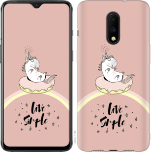 

Чехол Единорожка в пончике для OnePlus 7 777749