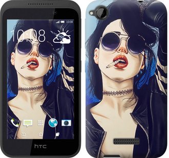 

Чохол Дівчина на стилі на HTC Desire 320 643701