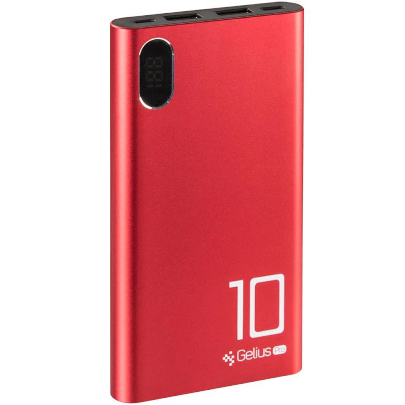 

Портативное зарядное устройство Gelius Pro CoolMini GP-PB10-005m 2.1A 10000mAh (Красный) 1352702