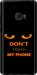 Чехол Don't touch the phone для Xiaomi Mi Note 2