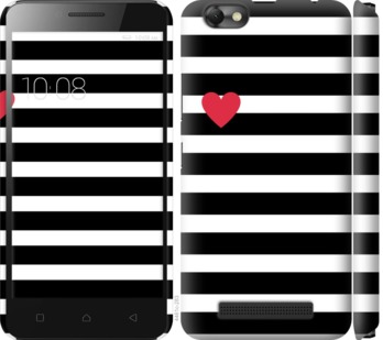 

Чехол Черно-белые полосы для Lenovo Vibe C A2020 751855
