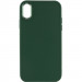 TPU чохол Bonbon Metal Style на Apple iPhone XR (6.1") (Зелений / Army green)