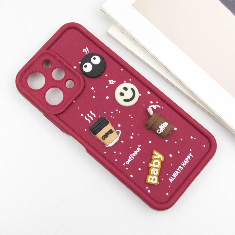 Фото Чехол TPU Toys Case для Xiaomi Redmi 12 (Red / Always Happy) в магазине vchehle.ua