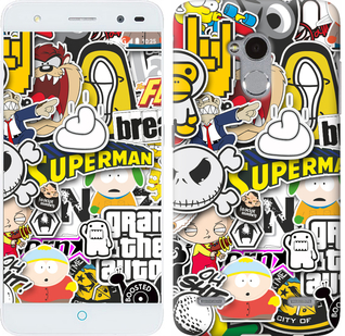 

Чехол Popular logos для ZTE V7 Lite 628247