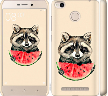 

Чохол Єнотик з кавуном на Xiaomi Redmi 3x 799884