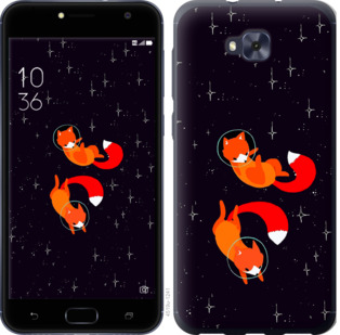 

Чехол Лисички в космосе для Asus ZENFONE 4 SELFIE / ZD553KL 870534