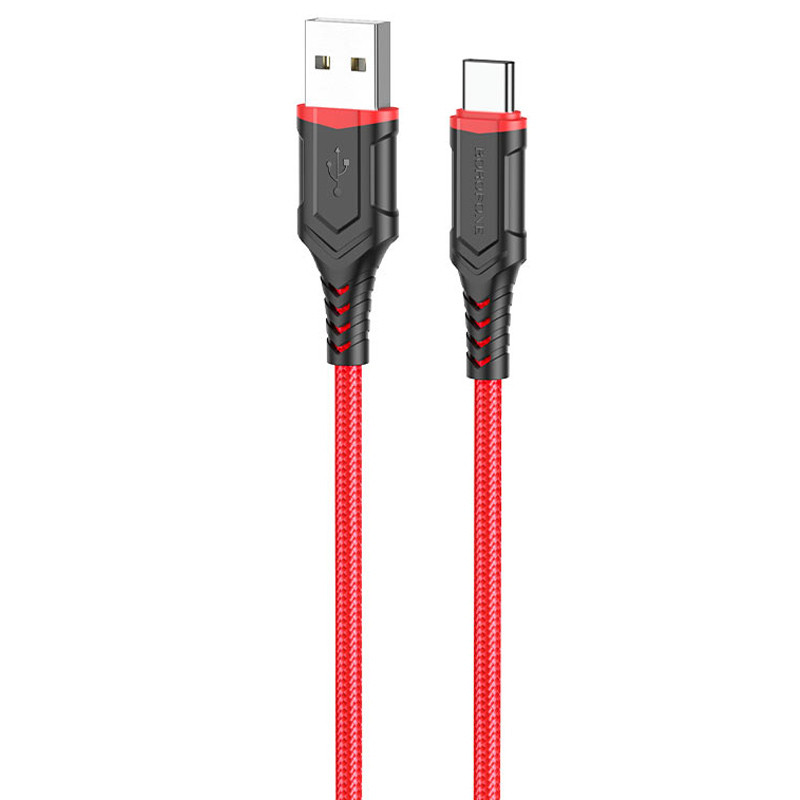 Дата кабель Borofone BX67 USB to Type-C (1m) (Червоний)
