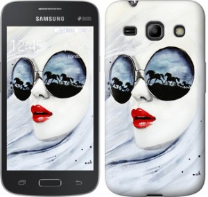 Чехол Девушка акварелью для Samsung Galaxy Star Advance G350E
