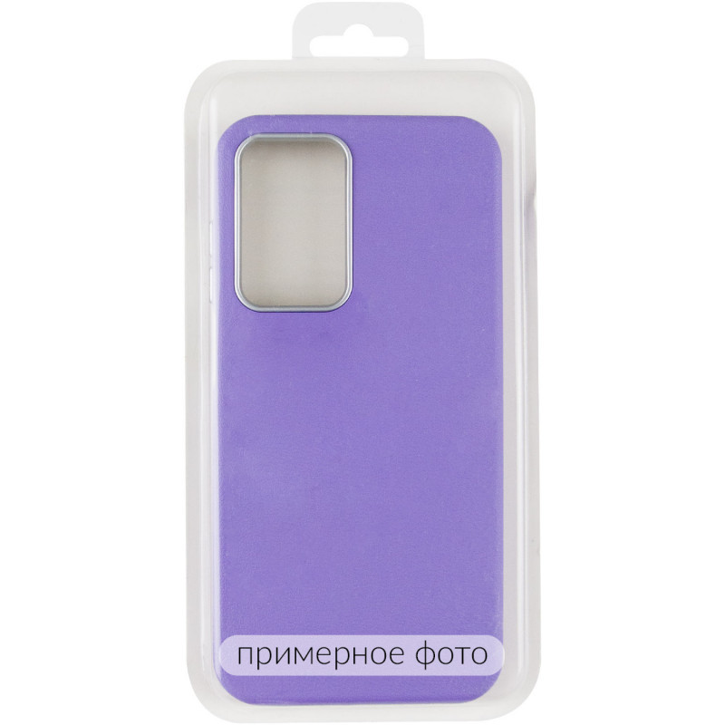 Фото Кожаный чехол Leather Case Metal Buttons для Xiaomi Redmi 13C / Poco C65 (Light Purple) на vchehle.ua